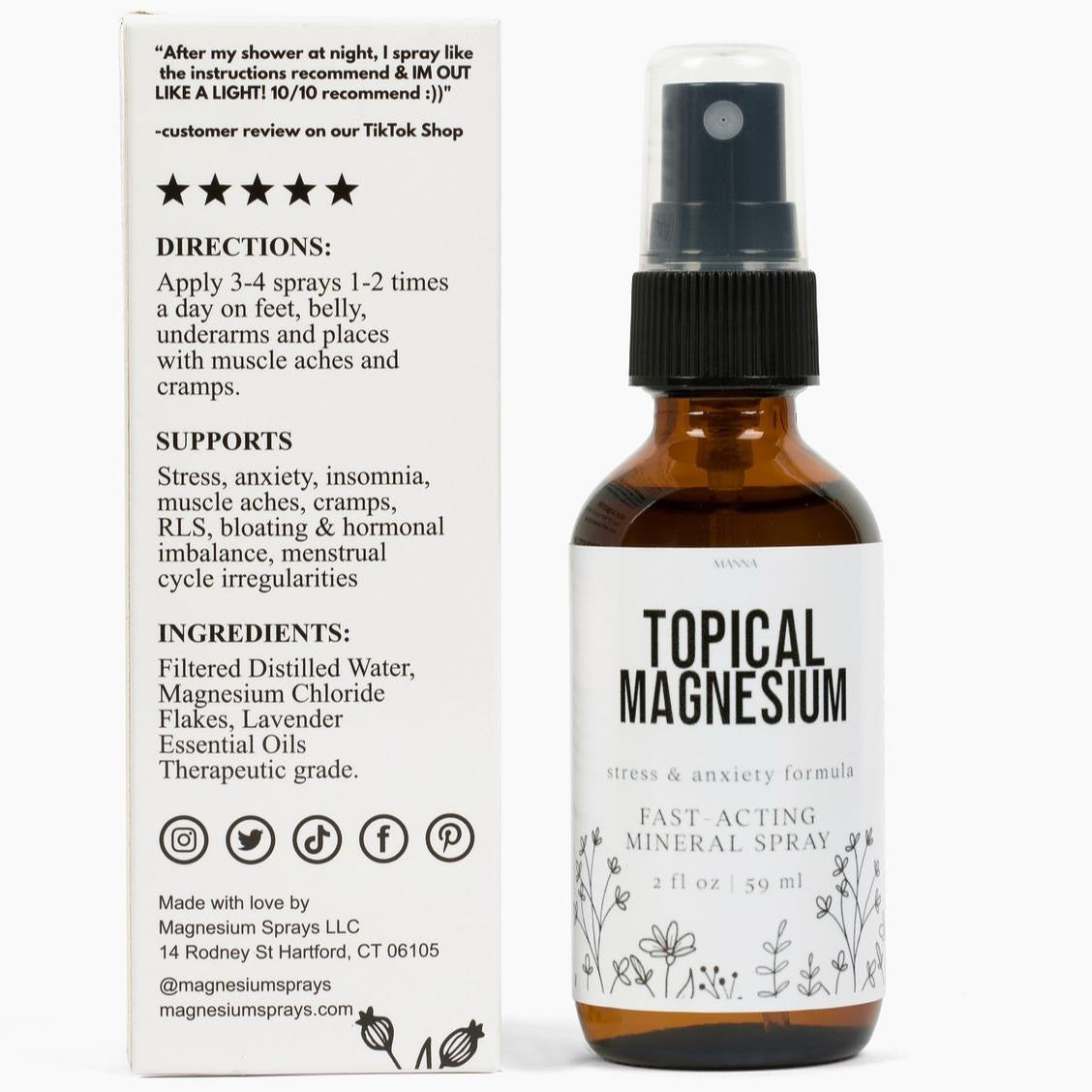 Topical Magnesium Spray